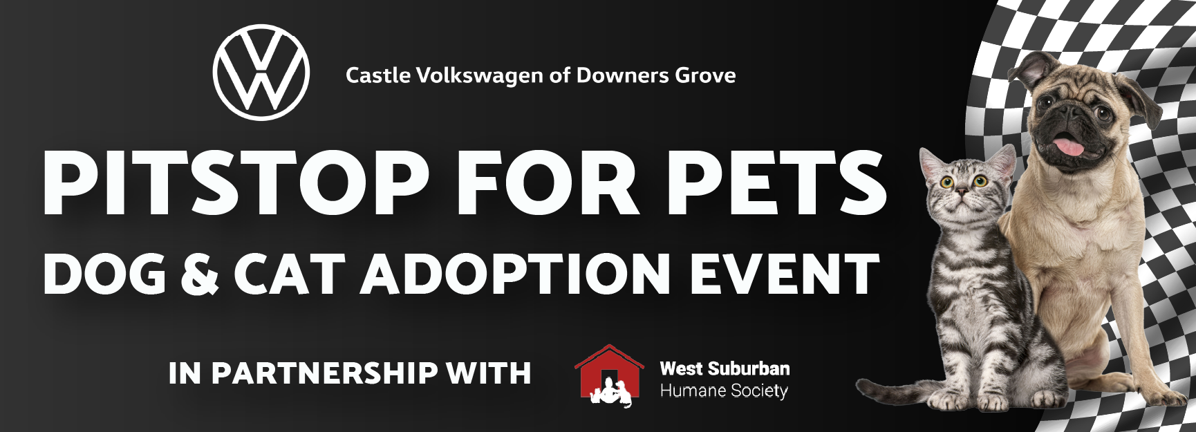 PitStopforPets Volkswagen Downers Grove WS Banner