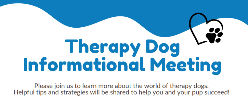 Therapy Dog Meeting